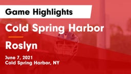 Cold Spring Harbor  vs Roslyn  Game Highlights - June 7, 2021
