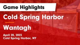 Cold Spring Harbor  vs Wantagh  Game Highlights - April 20, 2023