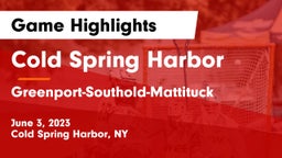 Cold Spring Harbor  vs Greenport-Southold-Mattituck  Game Highlights - June 3, 2023