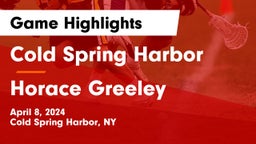Cold Spring Harbor  vs Horace Greeley  Game Highlights - April 8, 2024