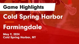 Cold Spring Harbor  vs Farmingdale  Game Highlights - May 9, 2024