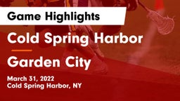 Cold Spring Harbor  vs Garden City  Game Highlights - March 31, 2022