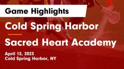 Cold Spring Harbor  vs Sacred Heart Academy Game Highlights - April 13, 2023