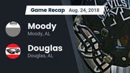 Recap: Moody  vs. Douglas  2018