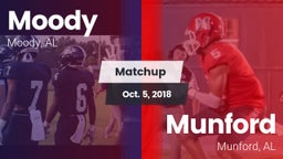 Matchup: Moody  vs. Munford  2018