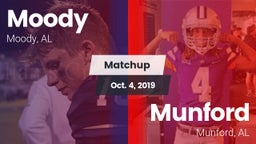 Matchup: Moody  vs. Munford  2019