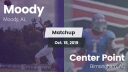 Matchup: Moody  vs. Center Point  2019
