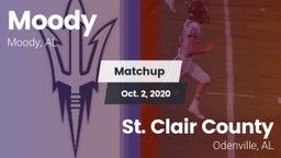 Matchup: Moody  vs. St. Clair County  2020