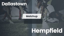 Matchup: Dallastown High vs. Hempfield  - Boys Varsity Football 2015