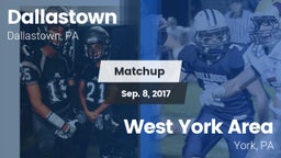Matchup: Dallastown High vs. West York Area  2017