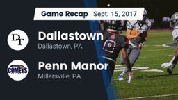 Recap: Dallastown  vs. Penn Manor  2017