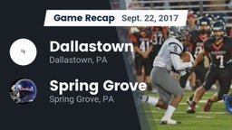 Recap: Dallastown  vs. Spring Grove  2017