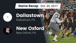 Recap: Dallastown  vs. New Oxford  2017