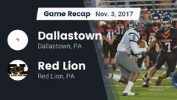 Recap: Dallastown  vs. Red Lion  2017
