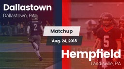 Matchup: Dallastown High vs. Hempfield  2018