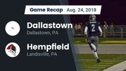 Recap: Dallastown  vs. Hempfield  2018