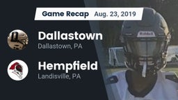 Recap: Dallastown  vs. Hempfield  2019