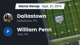 Recap: Dallastown  vs. William Penn  2019