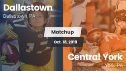 Matchup: Dallastown High vs. Central York  2019