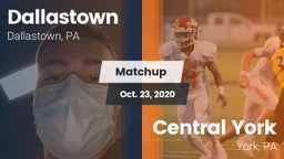 Matchup: Dallastown High vs. Central York  2020
