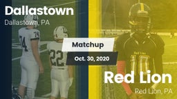 Matchup: Dallastown High vs. Red Lion  2020