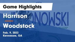 Harrison  vs Woodstock  Game Highlights - Feb. 9, 2022