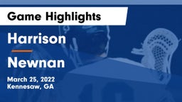 Harrison  vs Newnan  Game Highlights - March 25, 2022