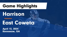 Harrison  vs East Coweta  Game Highlights - April 13, 2024