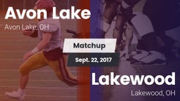 Matchup: Avon Lake High vs. Lakewood  2017