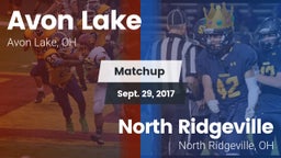 Matchup: Avon Lake High vs. North Ridgeville  2017