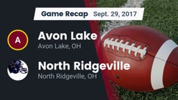 Recap: Avon Lake  vs. North Ridgeville  2017