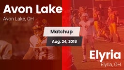 Matchup: Avon Lake High vs. Elyria  2018