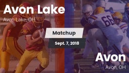 Matchup: Avon Lake High vs. Avon  2018