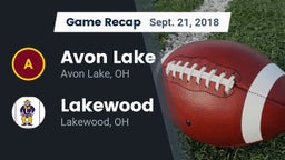 Recap: Avon Lake  vs. Lakewood  2018