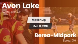 Matchup: Avon Lake High vs. Berea-Midpark  2018