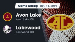 Recap: Avon Lake  vs. Lakewood  2019