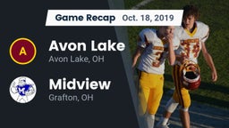 Recap: Avon Lake  vs. Midview  2019