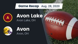 Recap: Avon Lake  vs. Avon  2020