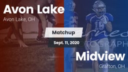 Matchup: Avon Lake High vs. Midview  2020