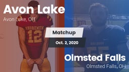 Matchup: Avon Lake High vs. Olmsted Falls  2020