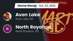 Recap: Avon Lake  vs. North Royalton  2020