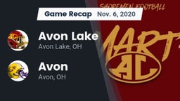 Recap: Avon Lake  vs. Avon  2020