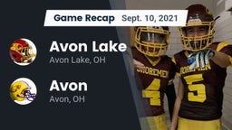 Recap: Avon Lake  vs. Avon  2021