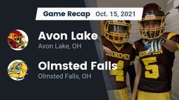 Recap: Avon Lake  vs. Olmsted Falls  2021