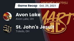 Recap: Avon Lake  vs. St. John's Jesuit  2021