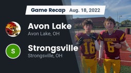 Recap: Avon Lake  vs. Strongsville  2022