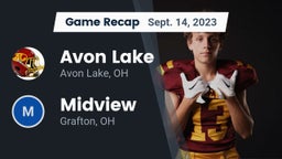 Recap: Avon Lake  vs. Midview  2023