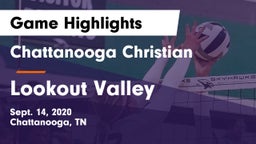 Chattanooga Christian  vs Lookout Valley Game Highlights - Sept. 14, 2020