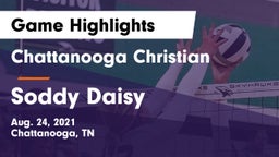 Chattanooga Christian  vs Soddy Daisy  Game Highlights - Aug. 24, 2021