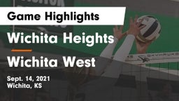 Wichita Heights  vs Wichita West  Game Highlights - Sept. 14, 2021